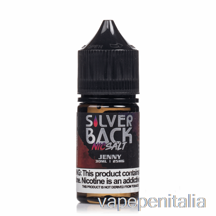 Vaporizzare In Italia Jenny - Silverback Juice Co. Sali - 30 Ml 45 Mg